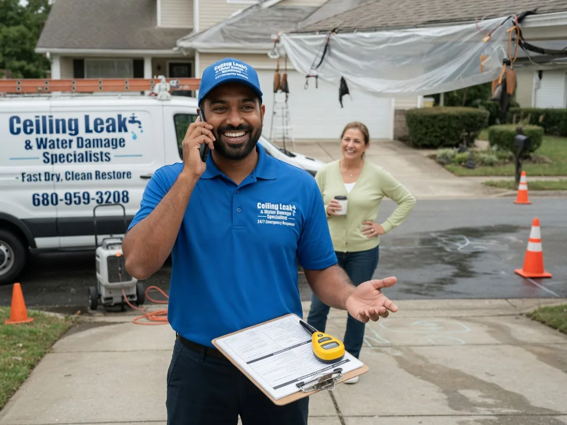 Ceiling Leak Cleanup Wessington, SD FAQs